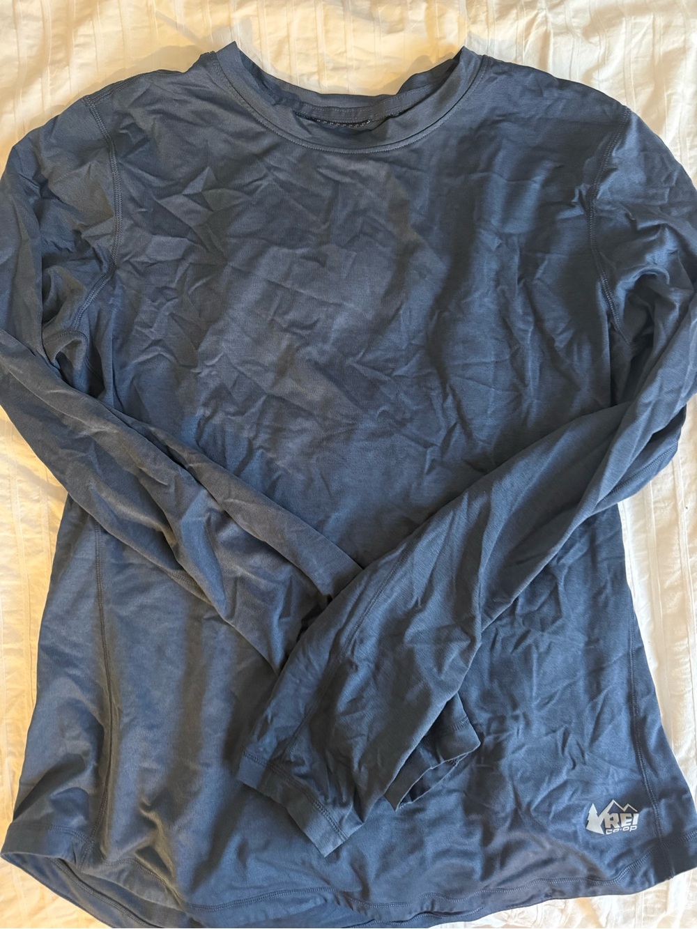 REI Women's Long Sleeve Crew Shirt - Blue